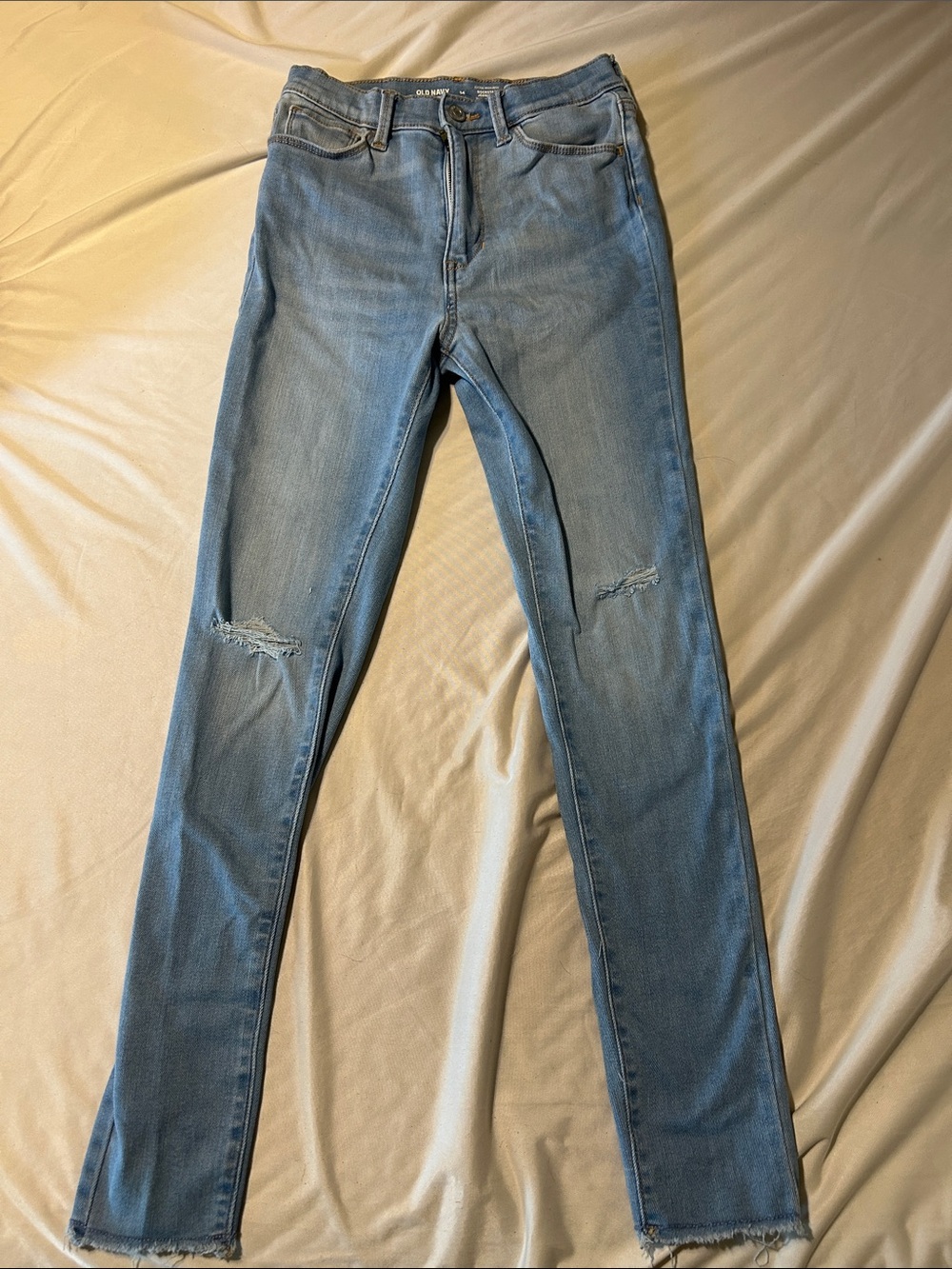 Old Navy Light Blue High-Rise Rockstar Jeggings girls 14